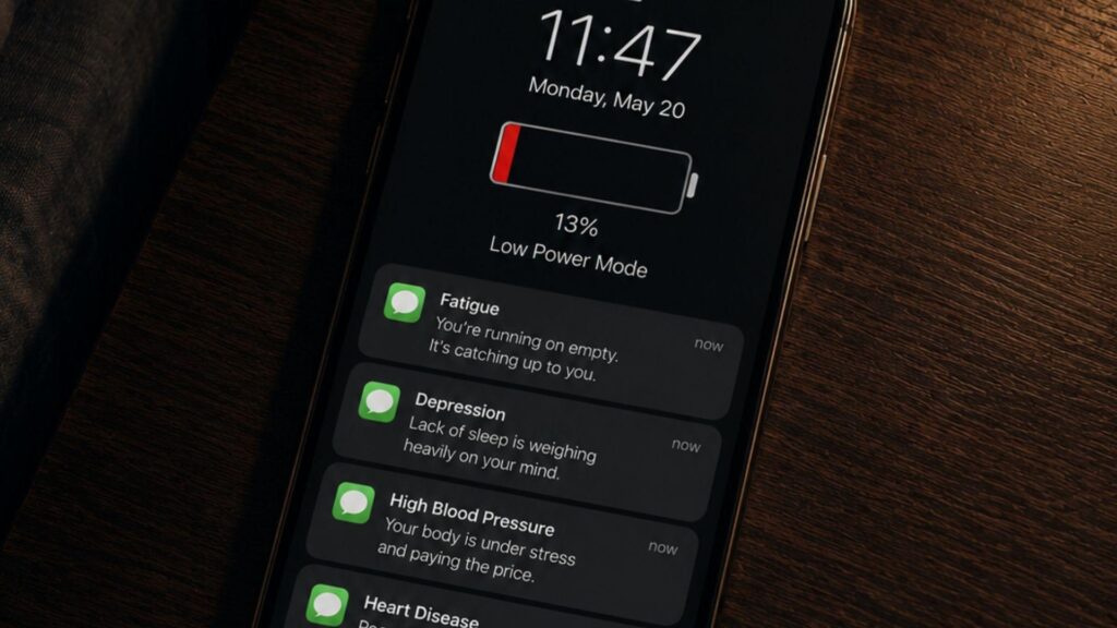 phone on low battery
